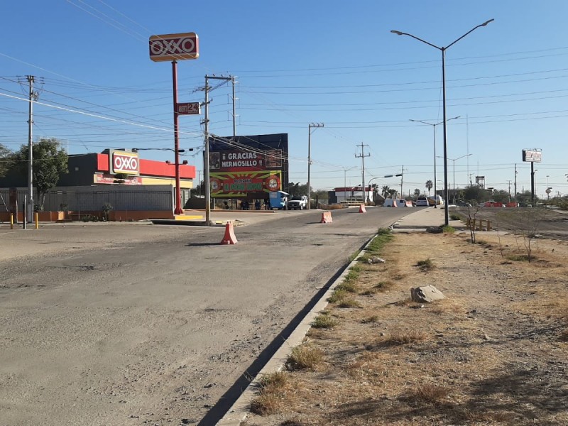 Avanza obra de recarpeteo en avenida Olivares