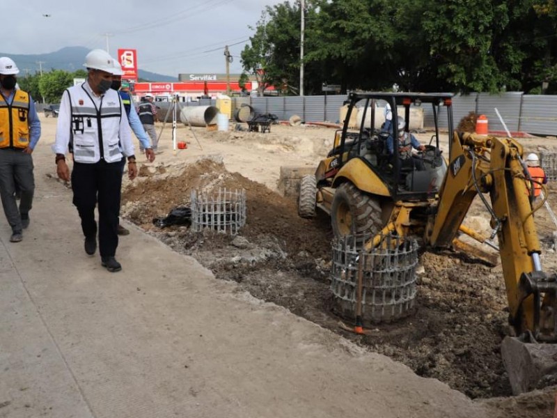 Avanza obra del Blvd. Andrés Serra Rojas