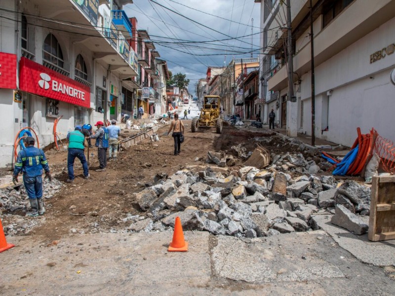 Avanza obra pública en Xalapa