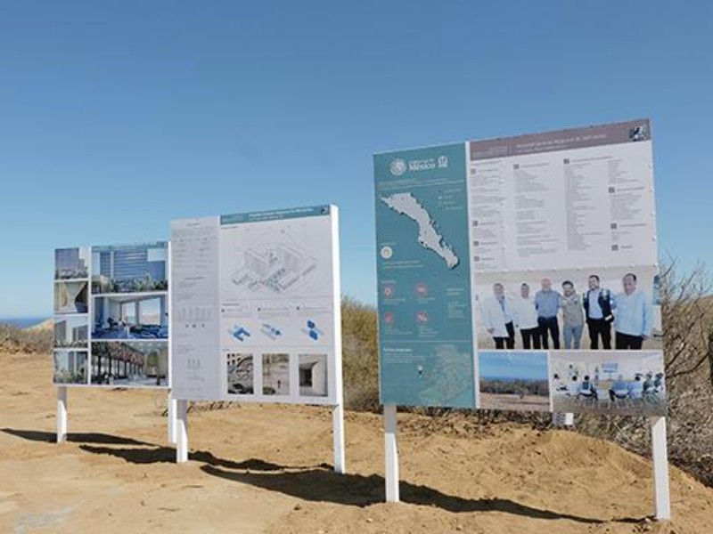 Avanza primera etapa de obra para Hospital Regional de Los Cabos