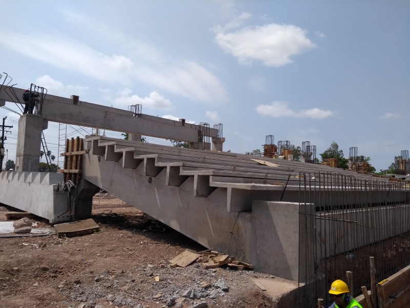 Avanza reconstrucción de Estadio Emilio Ibarra Almada