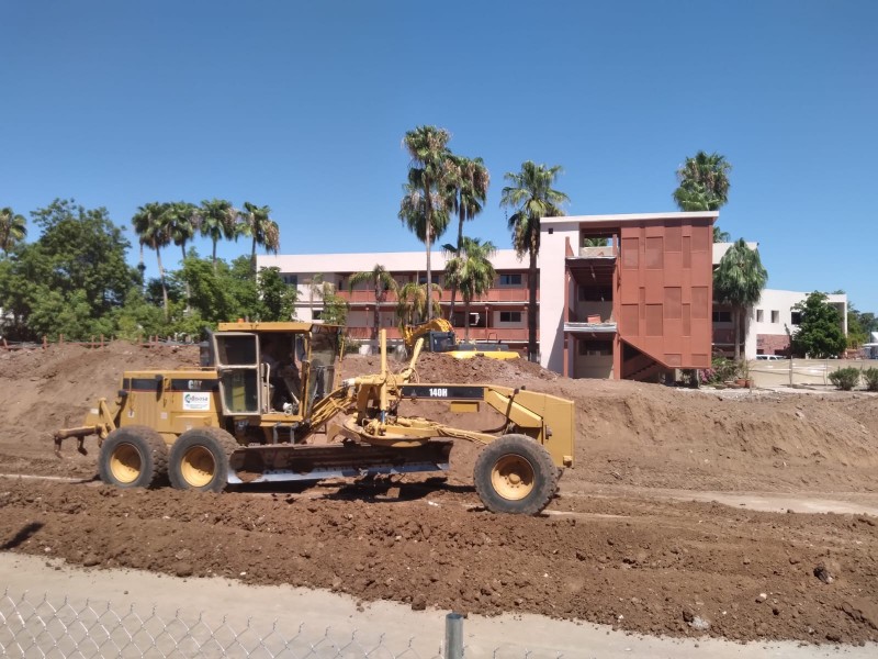 Avanza reconstrucción del edificio 12-A en la Unison