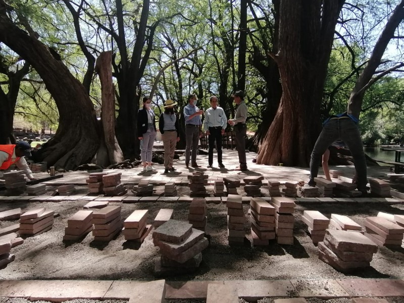 Avanza remodelación del Parque Nacional Lago de Camécuaro