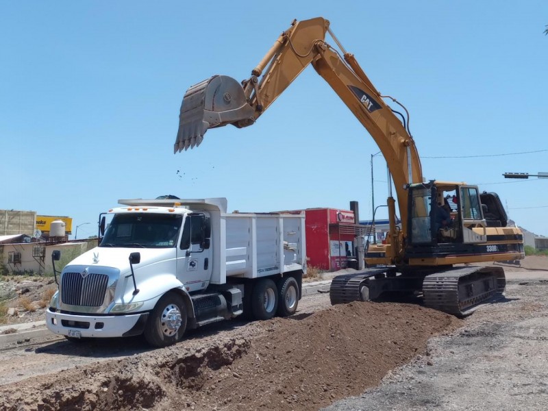 Avanza reparación de red sanitaria en Vado del Río