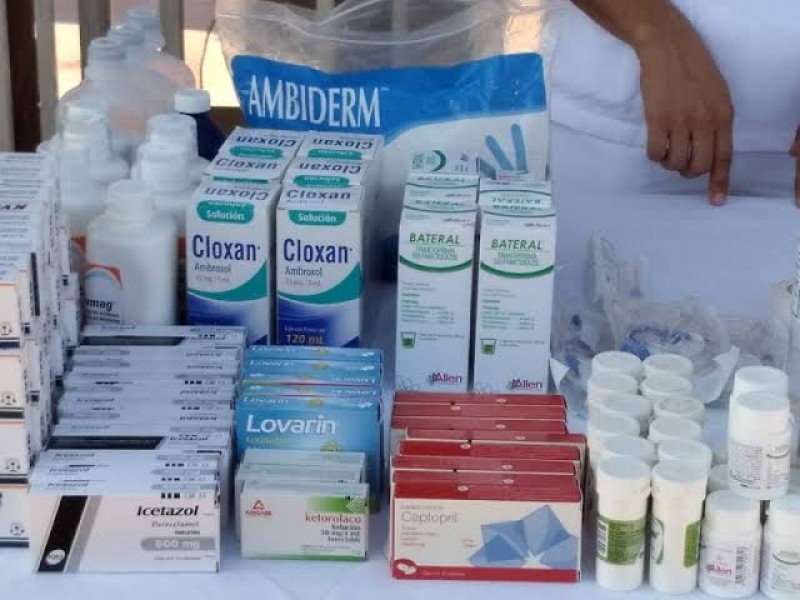 Avanza surtimiento de medicamentos en zonas rurales