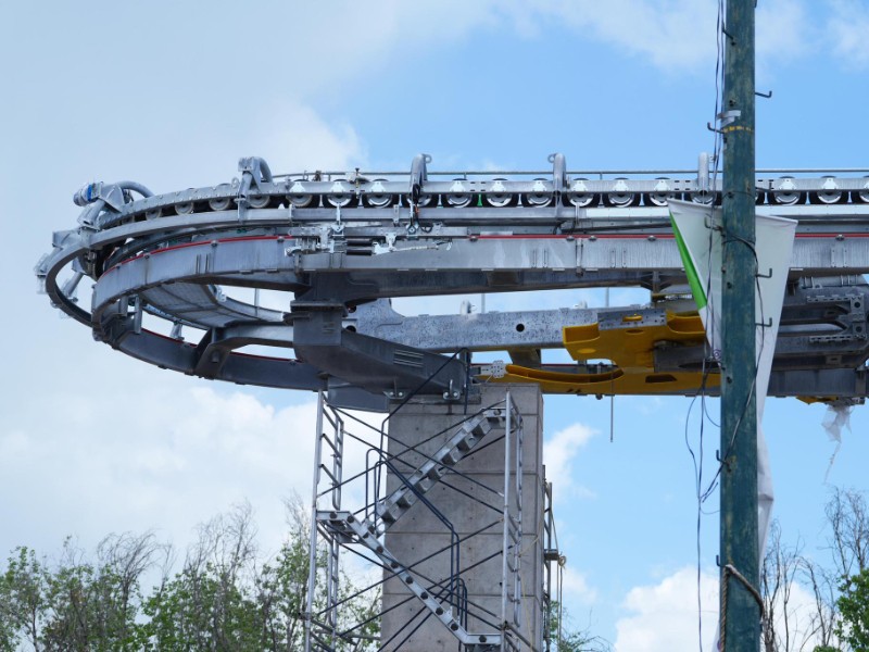 Avanza teleférico en Morelia.