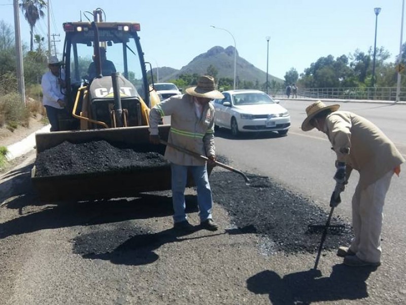 Avanza trabajo de Obras Públicas en calles