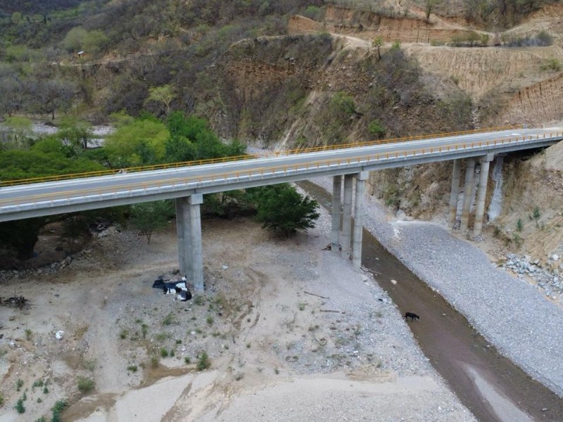 Avanza tramo carretero clave entre Durango y Sinaloa