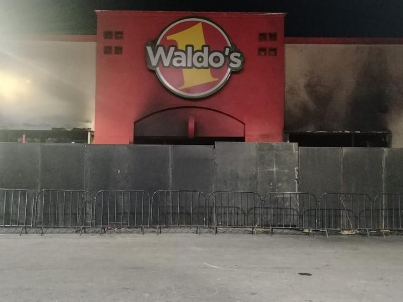 Avanzan investigaciones del siniestro ocurrido en la sucursal Waldo’s en Hermosillo
