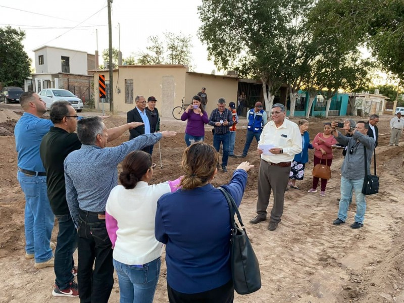 Avanzan obras de rehabilitación en Empalme