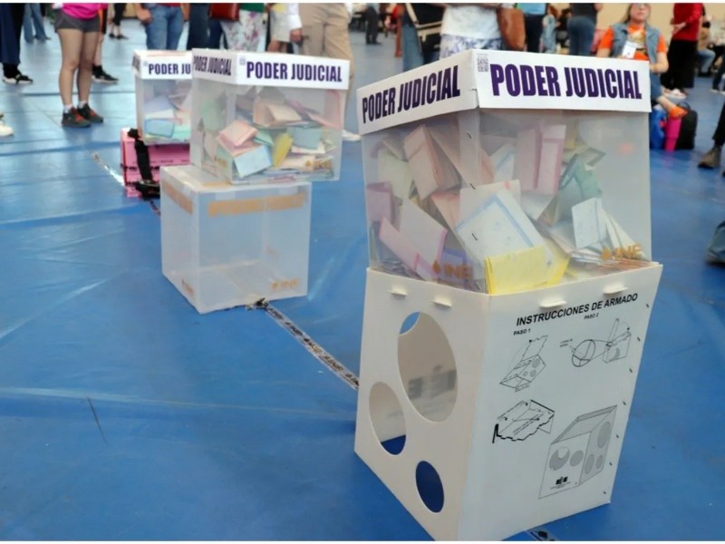 Avanzan resultados preliminares en elección judicial del Sur de Sonora