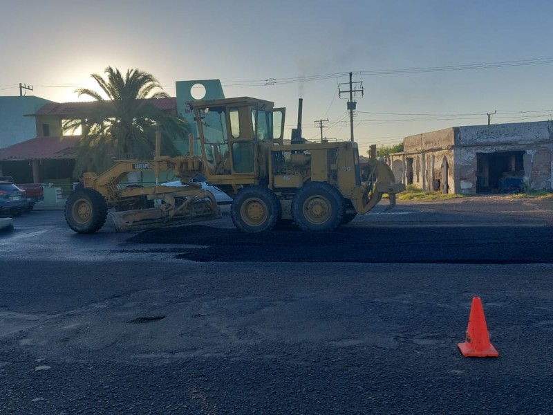 Avanzan trabajos de rehabilitación de bulevar ‘Hilario Sánchez Rubio’