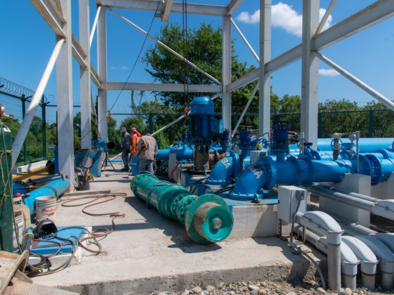 Avanzan trabajos en Planta Potabilizadora