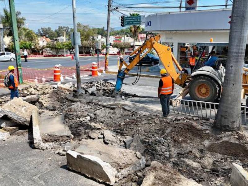 Avenida Jacarandas podría quedar lista el 15 de noviembre