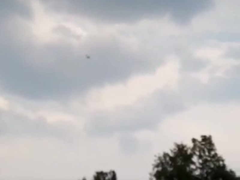 Aviones inhibidores de lluvias en el norte del Edomex