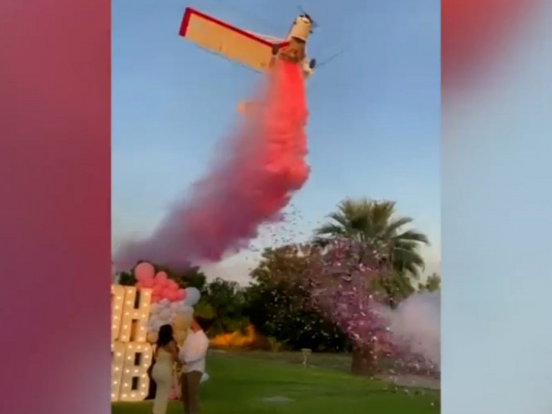 Avioneta se estrella durante fiesta en Sinaloa