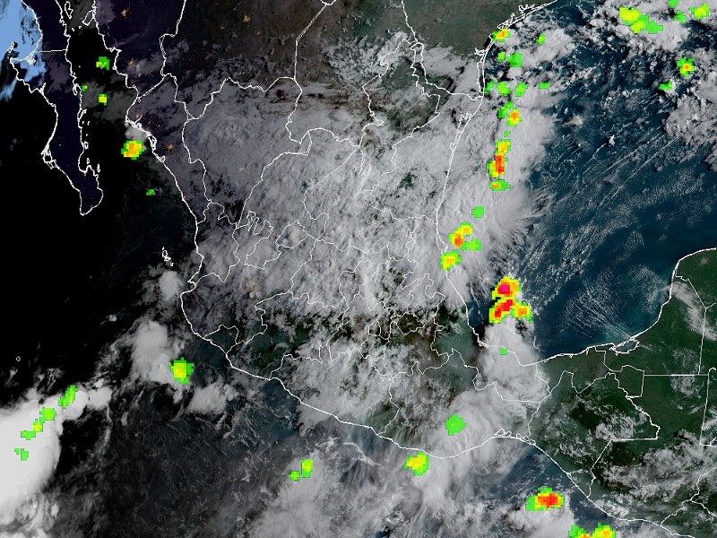 Aviso Especial en Veracruz por lluvias y tormentas