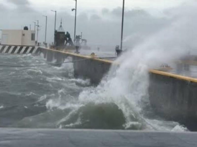 Aviso especial por surada y norte en Veracruz