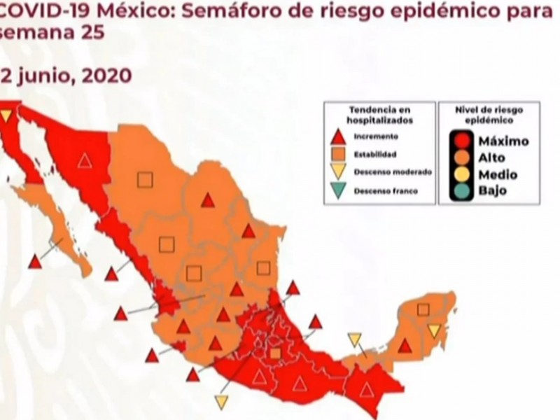 ¡Advertencia! Sonora deberá estar en color naranja para este viernes