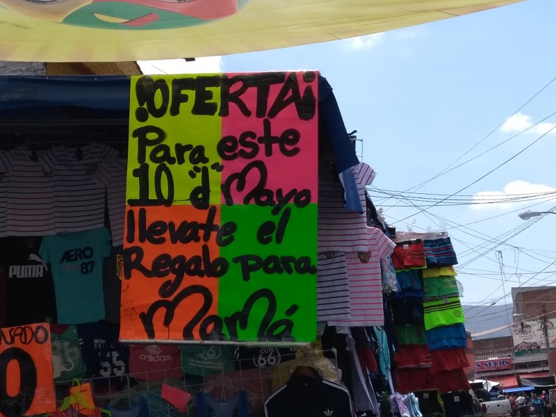 Avizoran incremento de ventas por 10 de mayo