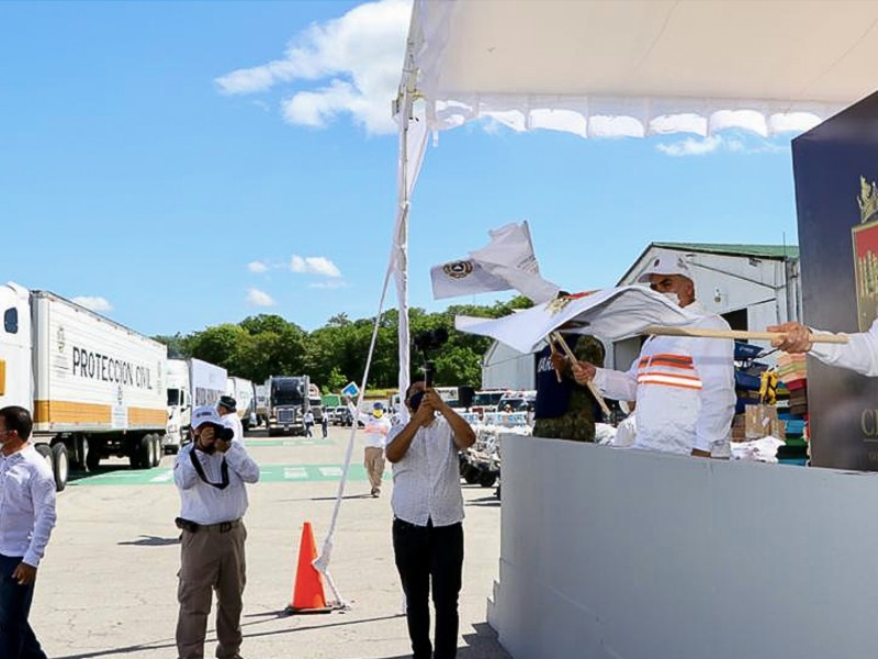 Ayuda humanitaria a familias afectadas por Amanda y Cristóbal