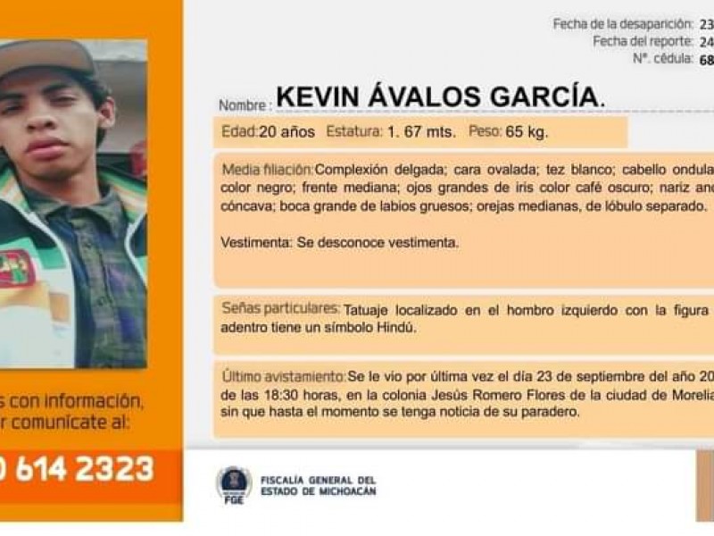 Ayuda para localizar a Kevin