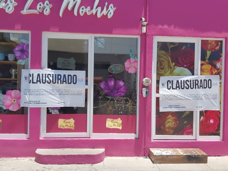 Ayuntamiento clausura florería atacada a balazos