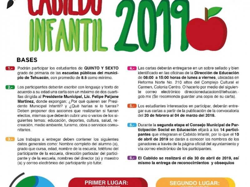 Ayuntamiento convoca a niños para formar cabildo infantil