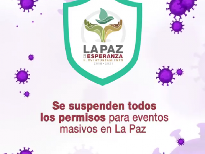 Ayuntamiento de La Paz implementó medidas ante COVID-19