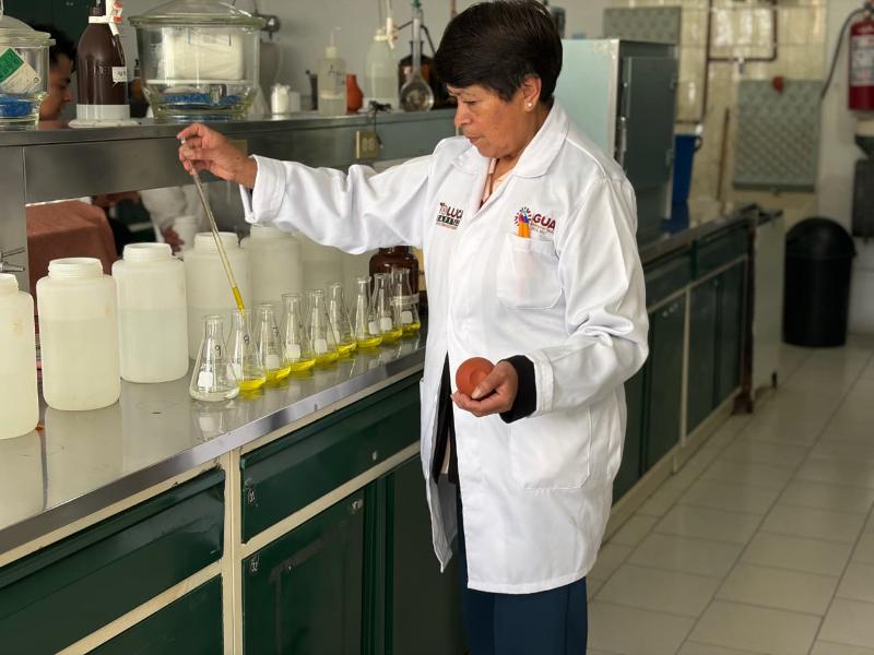 Ayuntamiento de Toluca realiza estudios al agua para garantizar su calidad