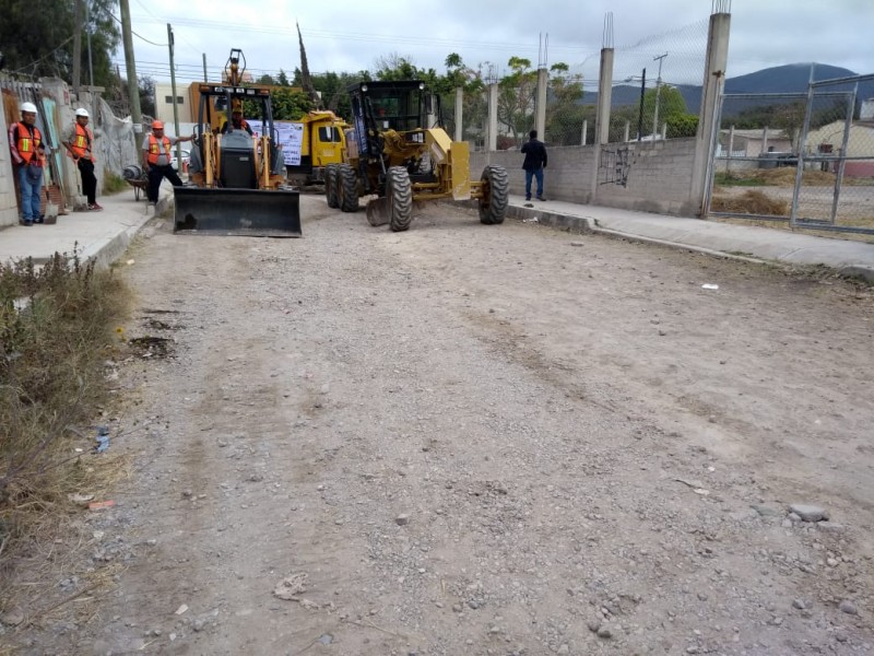 Ayuntamiento inicia obra pública en San Vicente Ferrer