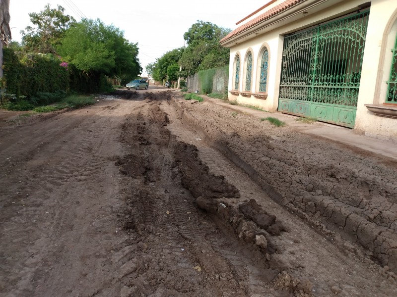 Ayuntamiento no preparó calles para la temporada lluvias