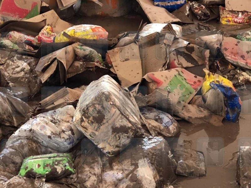 Ayuntamiento perdió 200 despensas en Tuxpan