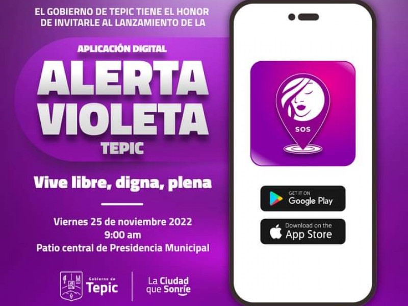 Ayuntamiento pone en operación la aplicación Alerta Violeta