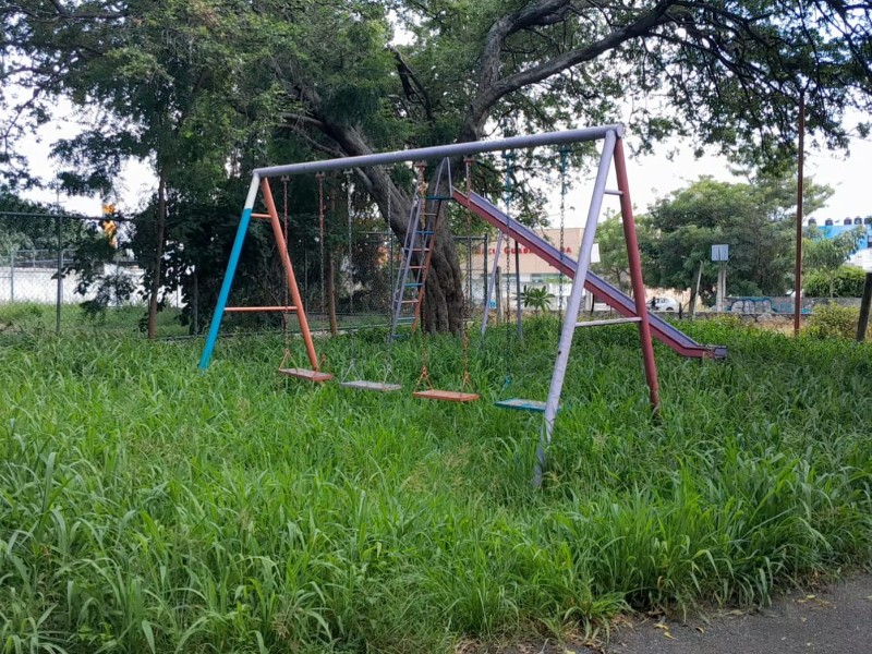Ayuntamiento villalvarense abandona el jardín vecinal de Real Centenario