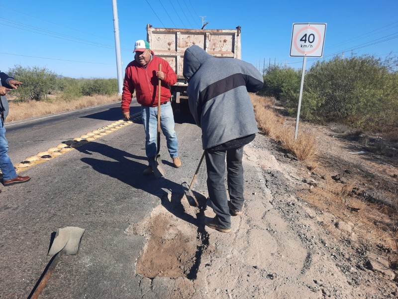 Bachean hacia el Valle de Empalme