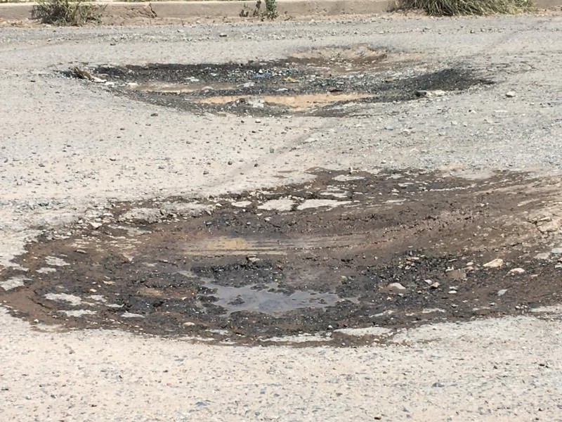 Baches con hasta cinco años de antigüedad en Cieneguitas