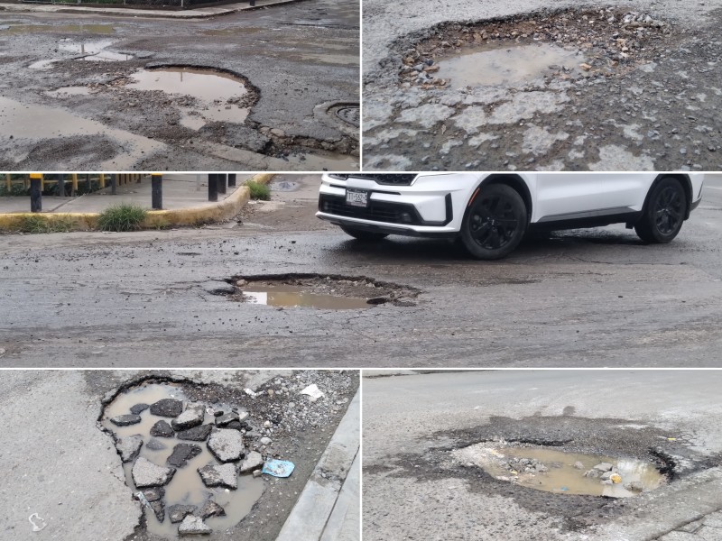 Baches, principal queja de ciudadanos en Tehuacán