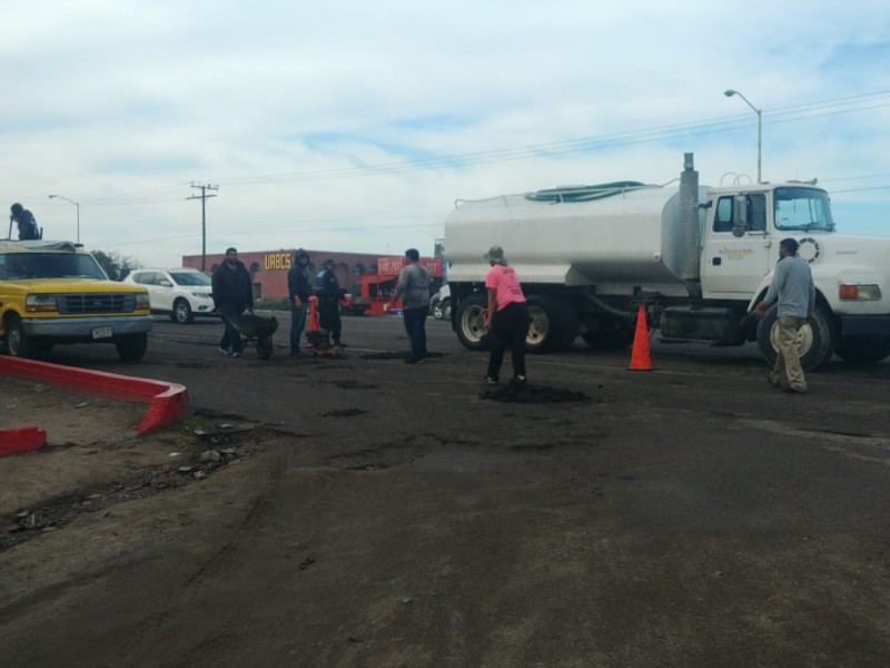 Baches un problema recurrente después de las lluvias