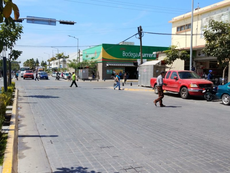 Baja 70% el  flujo vehicular en Los Mochis