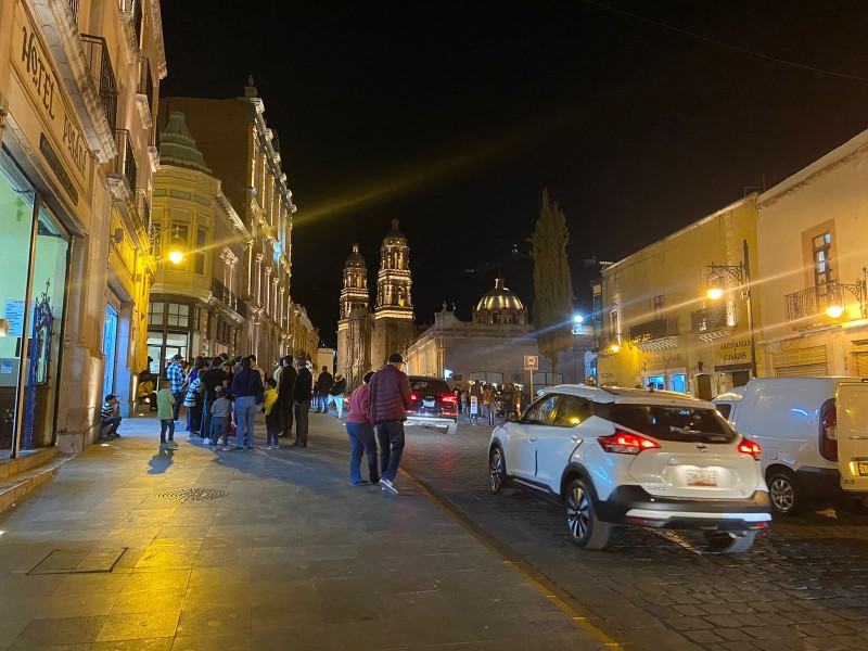 Baja afluencia de turistas durante fin de semana largo