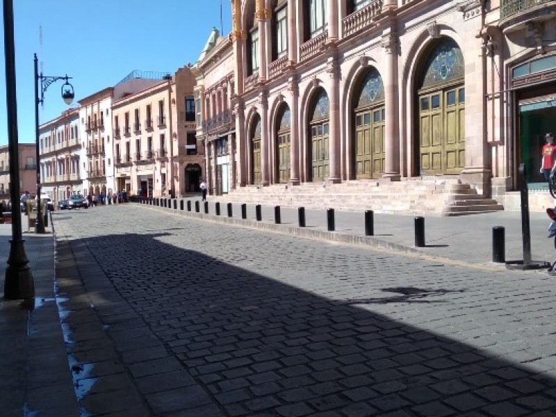 Baja afluencia de turistas en la entidad zacatecana