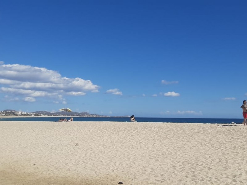 Baja afluencia de vicitantes a playas cabeñas