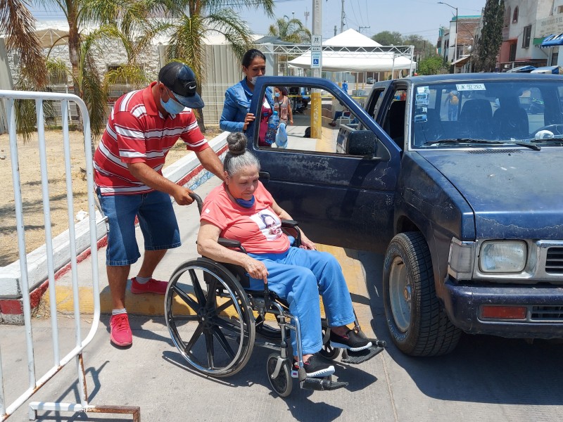 Baja afluencia para vacunación en San Juan de los Lagos