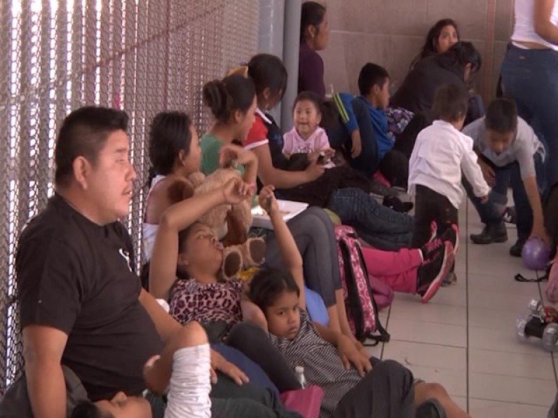Baja flujo de personas migrantes en Nogales