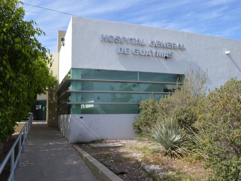 Baja ocupación hospitalaria en Guaymas
