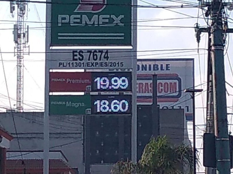 Baja precio de la gasolina en ZMVT