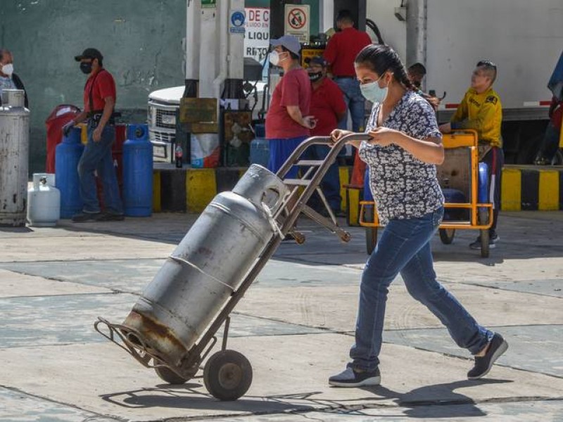 Baja precio del gas LP en Veracruz