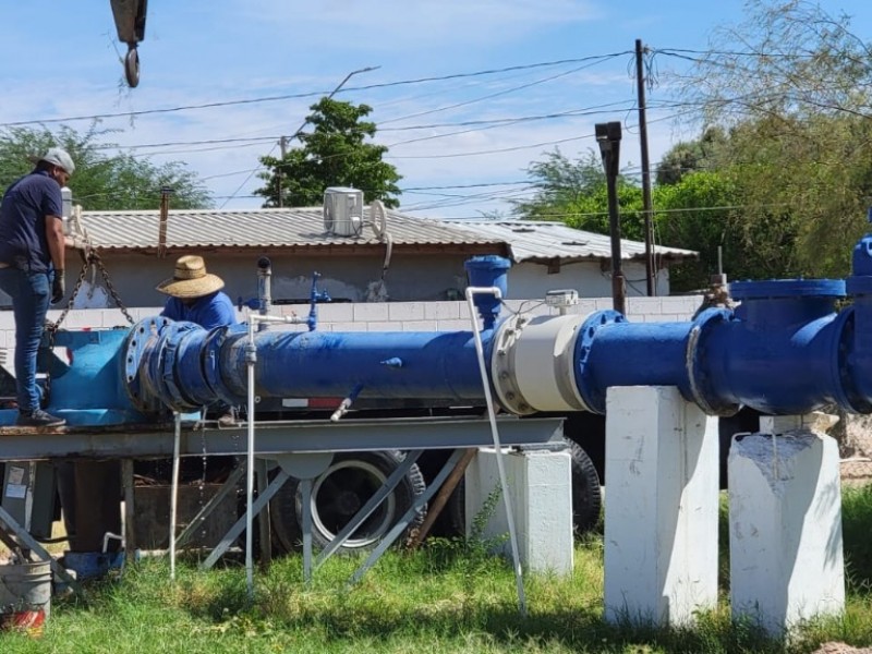 Baja presión de agua al sureste de la ciudad