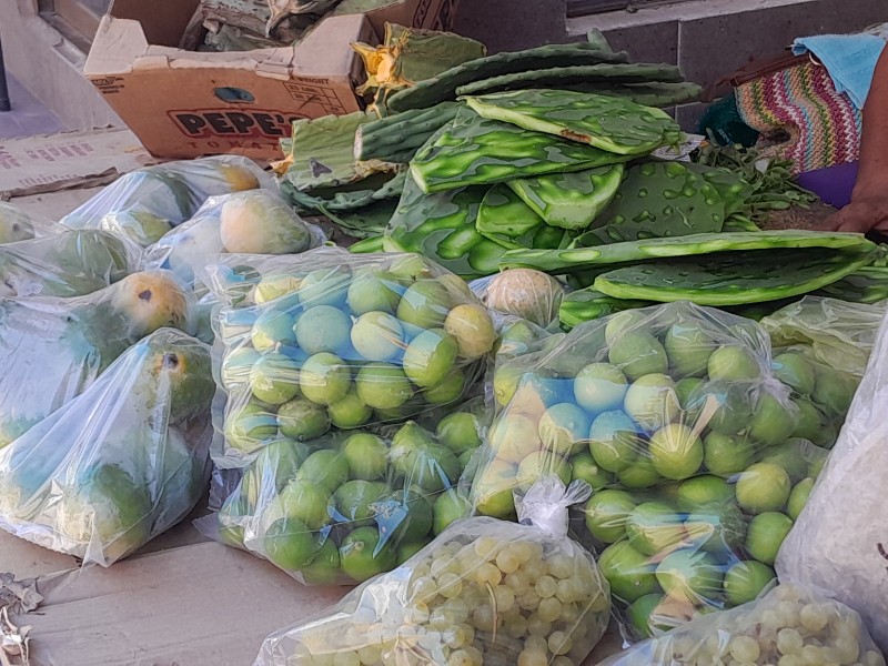 Baja producción en el valle afecta las ventas de los comerciantes